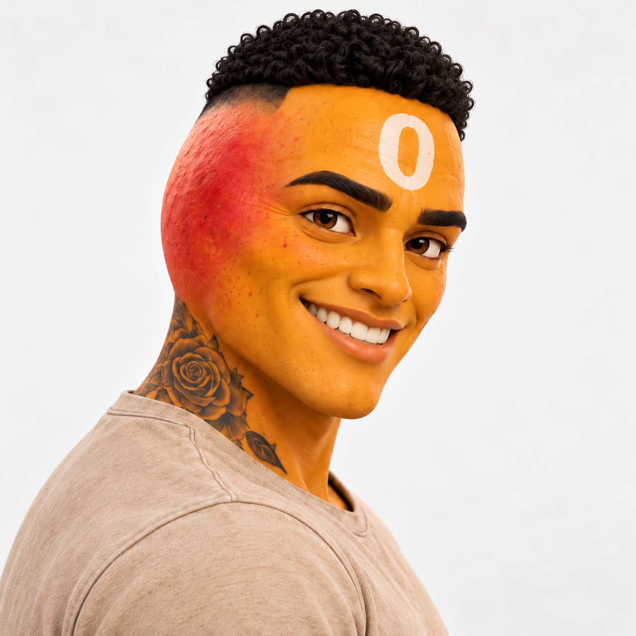 Lucas com o sorrisão, personagem de O sabonete — Parte 1